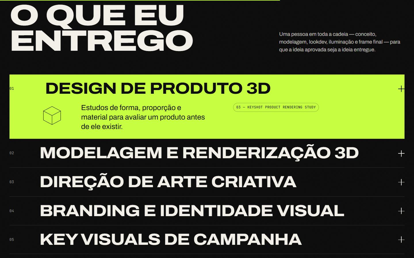 Muller Rocha: Serviços