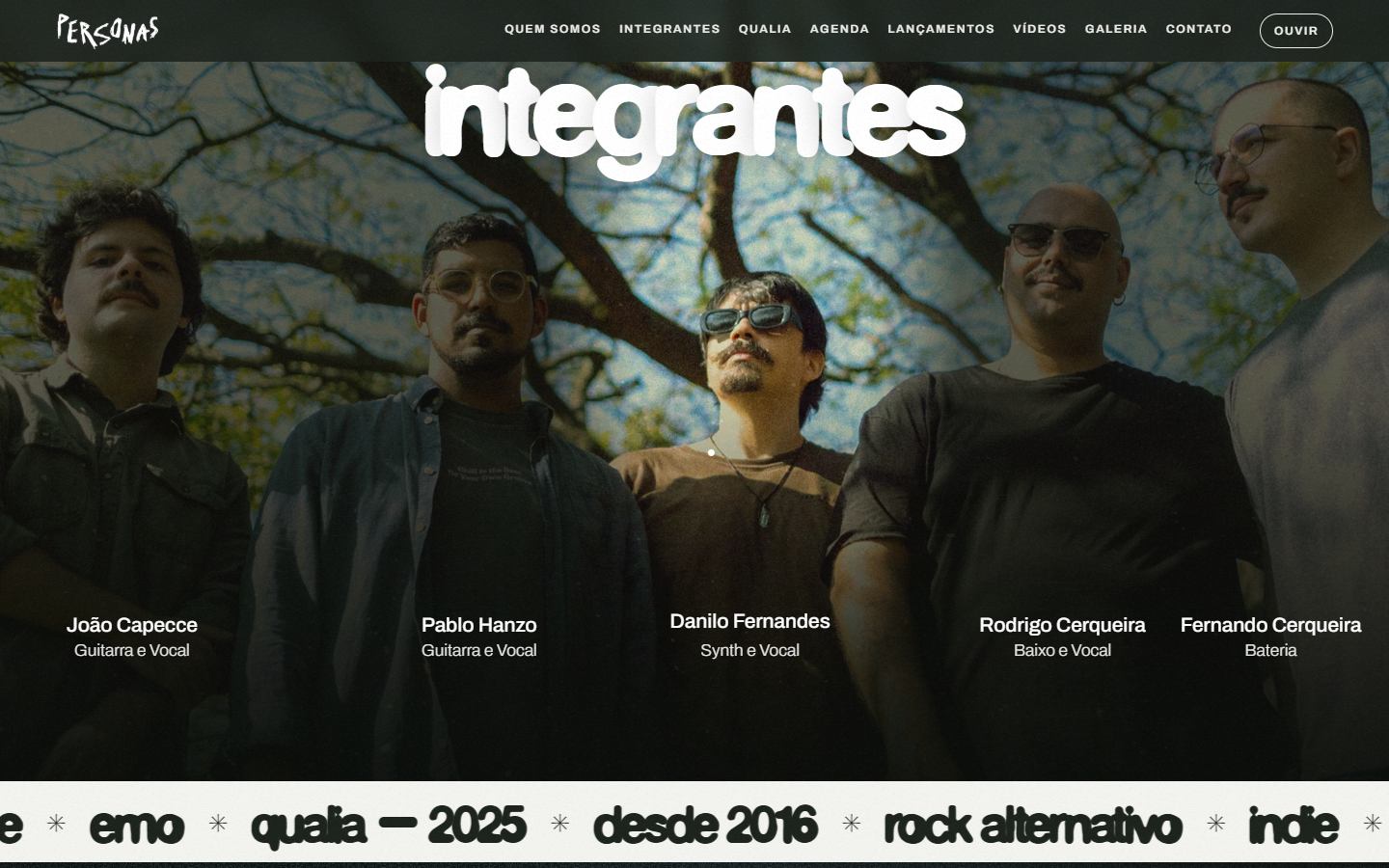 Banda Personas: Integrantes